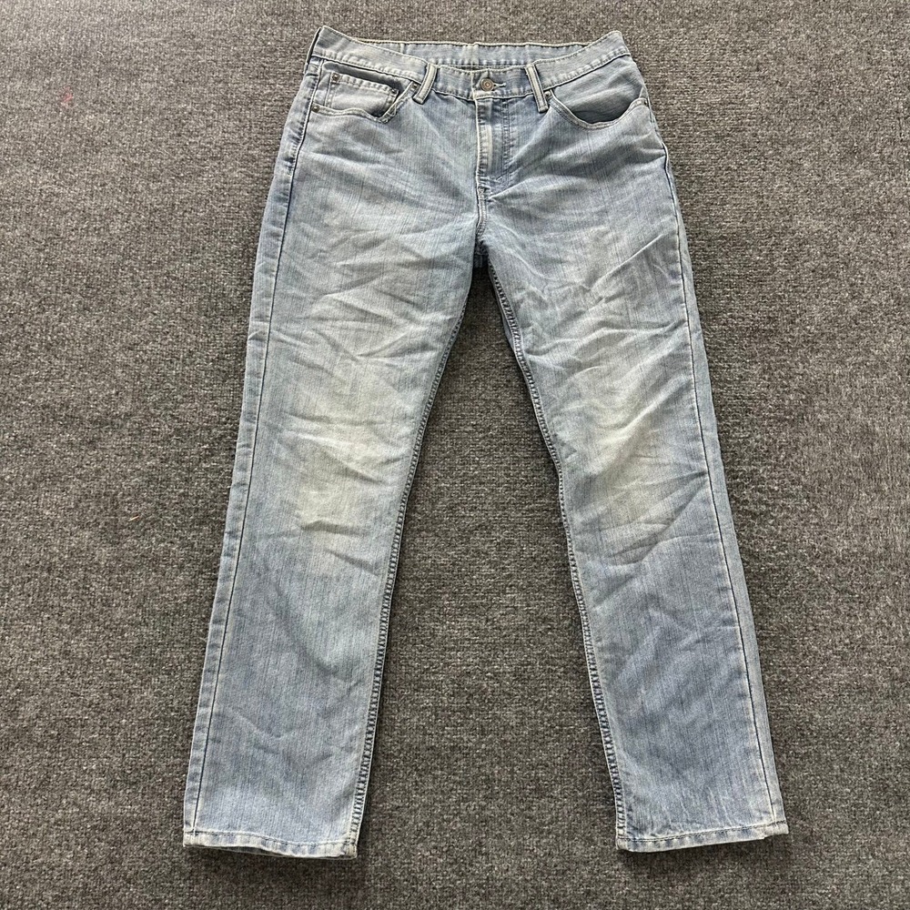 Levi's Jeans Mens Size 33x30 511 Slim Fit Light Wash Blue Denim Casual